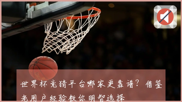 世界杯竞猜平台哪家更靠谱？借鉴老用户经验教你明智选择