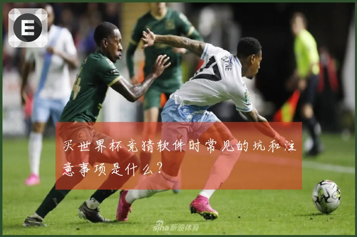 买世界杯竞猜软件时常见的坑和注意事项是什么？